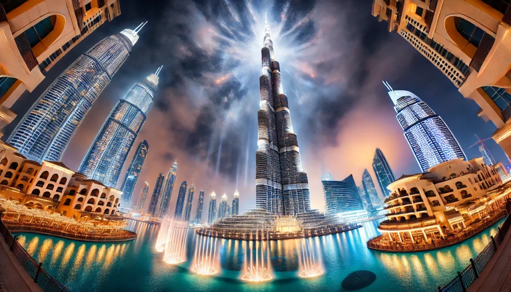 بزرگترین برج جهان چند متر است؟