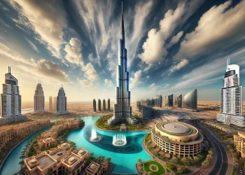 بزرگترین برج جهان چند متر است؟
