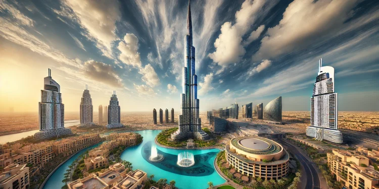 بزرگترین برج جهان چند متر است؟