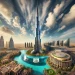 بزرگترین برج جهان چند متر است؟