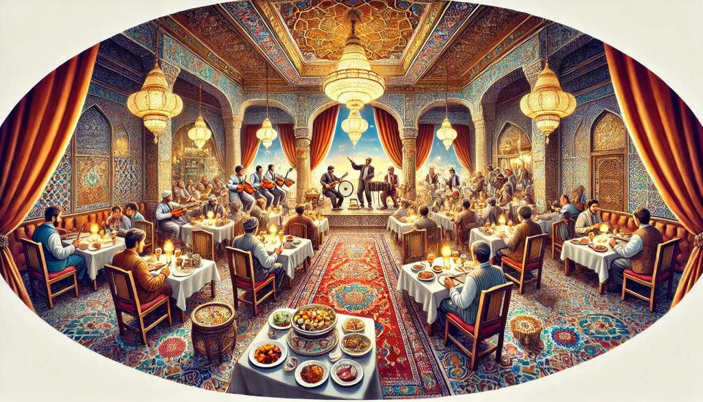 رستوران ایرانی با موسیقی زنده در دبی