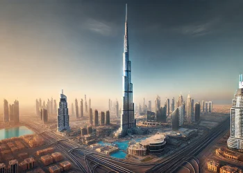 برج خلیفه چند متر است؟