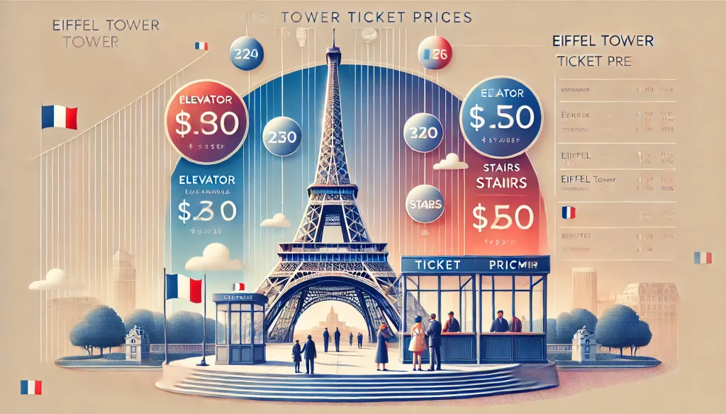 قیمت بلیط برج ایفل