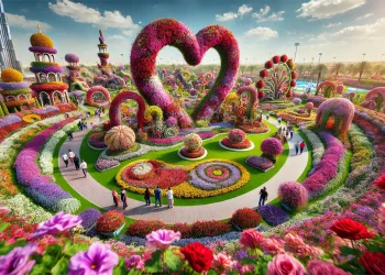 باغ گل های دبی