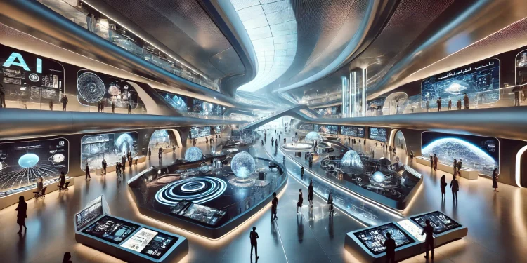 داخل موزه آینده دبی